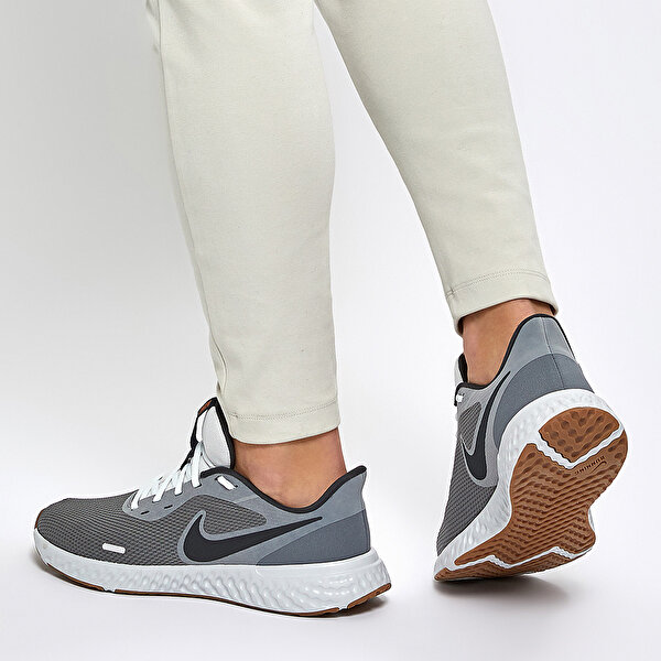 Nike Revolution 5 Gri Erkek Kosu Ayakkabisi 100533754 Instreet