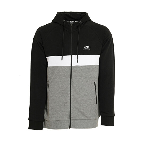Skechers Lightweight Fleece M Bloc Antrasit Erkek Sweatshirt 100546500 Instreet
