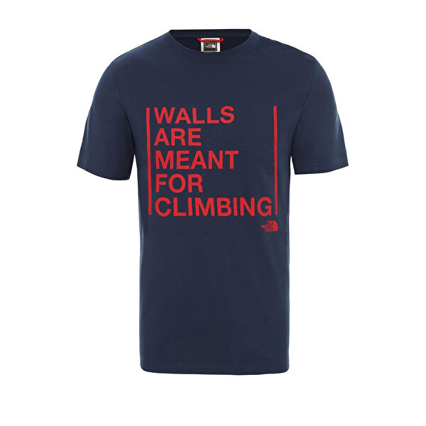 The North Face Nf0a3s3sn4l1 Mavi Erkek Kisa Kol T Shirt 100576758 Instreet