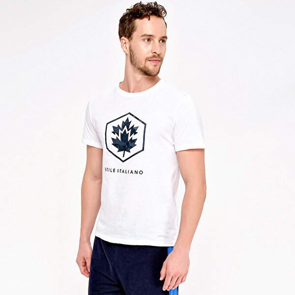 Lumberjack M 1839 Twiggy Kk Tshirt Beyaz Erkek Kisa Kol T Shirt 100512513 Instreet