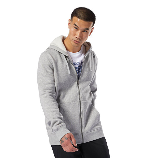 Reebok El Fleece Fz Gri Erkek Esofman Ustu 100584384 Instreet