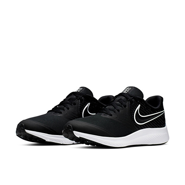 Nike Star Runner 2 Gs Siyah Erkek Cocuk Kosu Ayakkabisi 100482192 Instreet