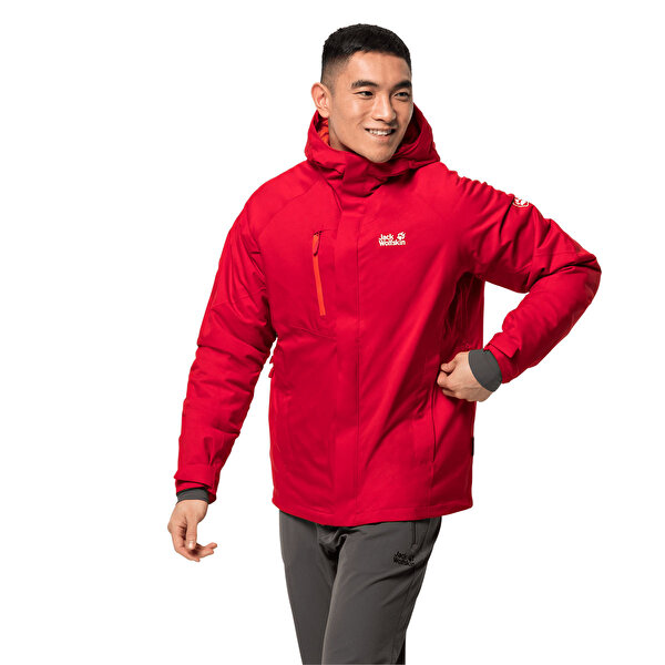 Jack Wolfskin Troposphere Jacket M Kirmizi Erkek Ceket 101016122 Instreet