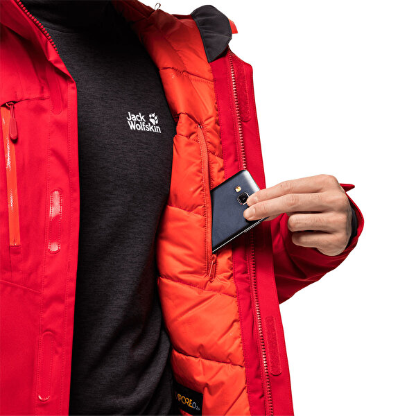 Jack Wolfskin Troposphere Jacket M Kirmizi Erkek Ceket 101016122 Instreet