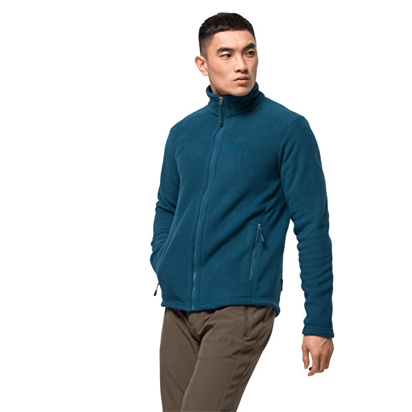 Jack Wolfskin Midnight Moon Mavi Erkek Polar 101016127 Instreet
