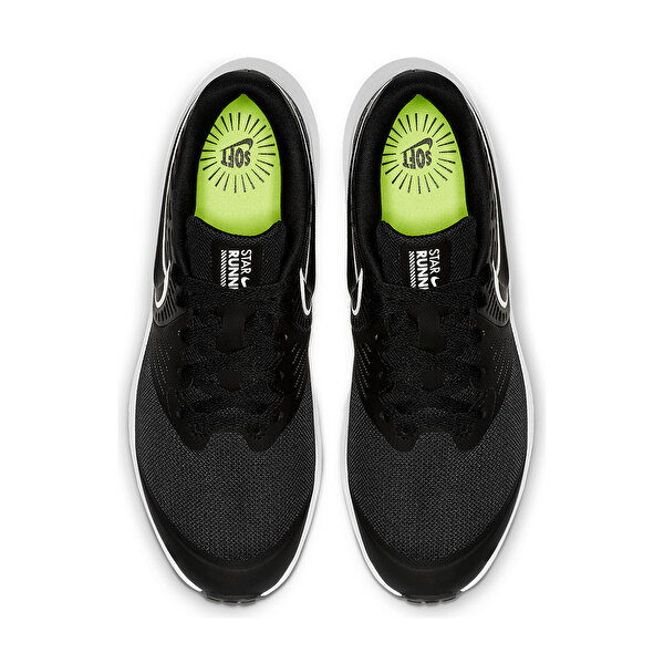 Nike Star Runner 2 Gs Siyah Erkek Cocuk Kosu Ayakkabisi 100482192 Instreet