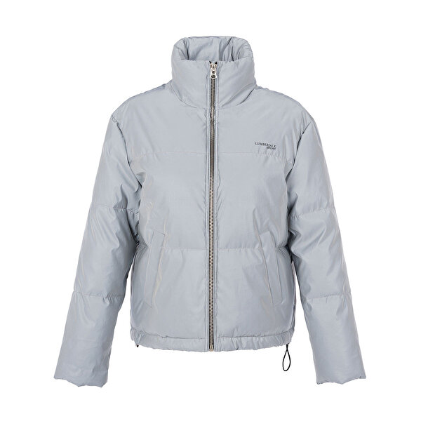 Lumberjack Space Coat Gri Kadin Kisa Kaban 100559855 Instreet