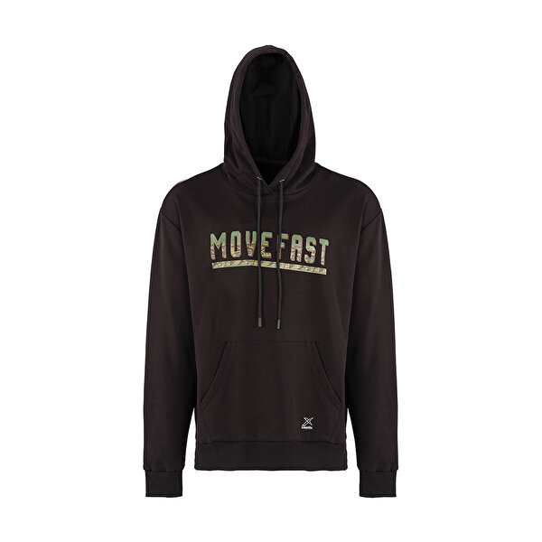 Lumberjack Simon Slogan Hoodie Siyah Erkek Sweatshirt 100565569 Instreet