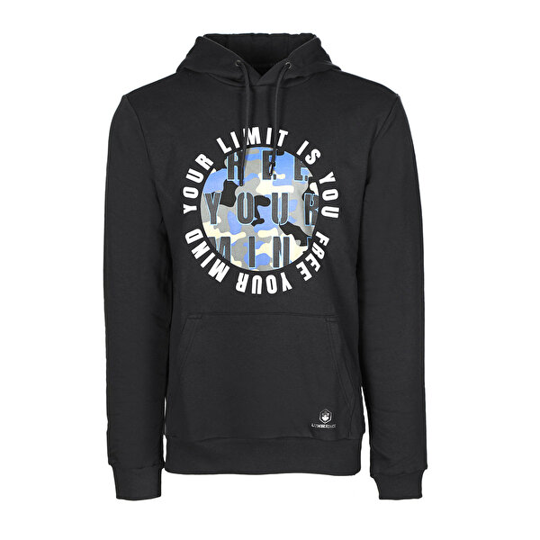 Lumberjack Boris Slogan Hoodie Siyah Erkek Sweatshirt 100565144 Instreet