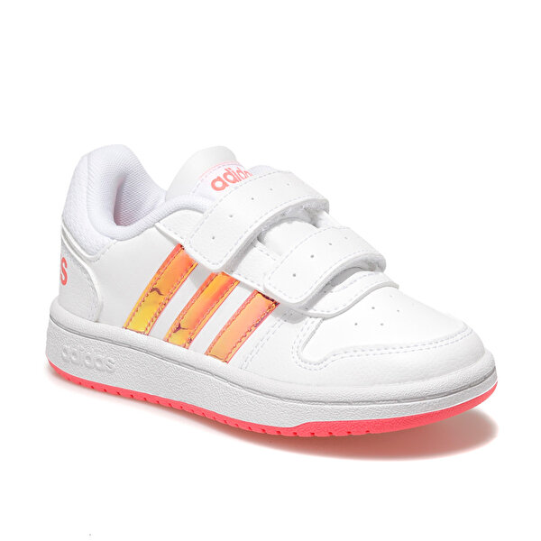 Adidas Hoops 2 0 Cmf C Beyaz Kiz Cocuk Sneaker 100663752 Instreet