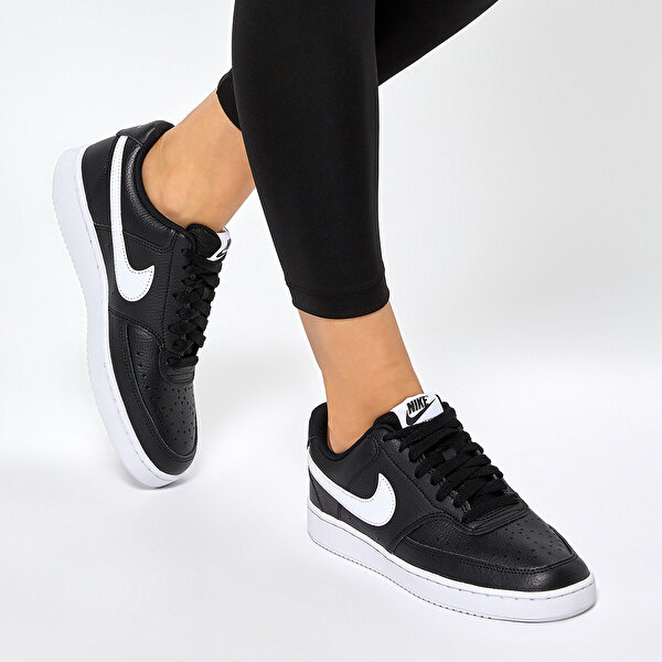 nike women's court vision canvas low basketball shoes