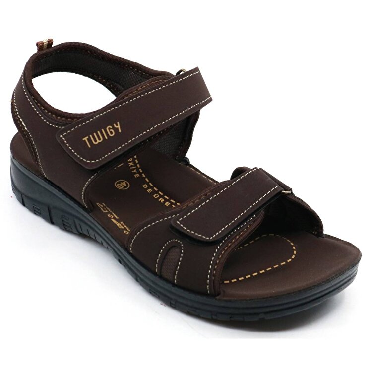 Twigy Adventure Iki Cirtli Erkek Sandalet Kahve 200022002 Flo