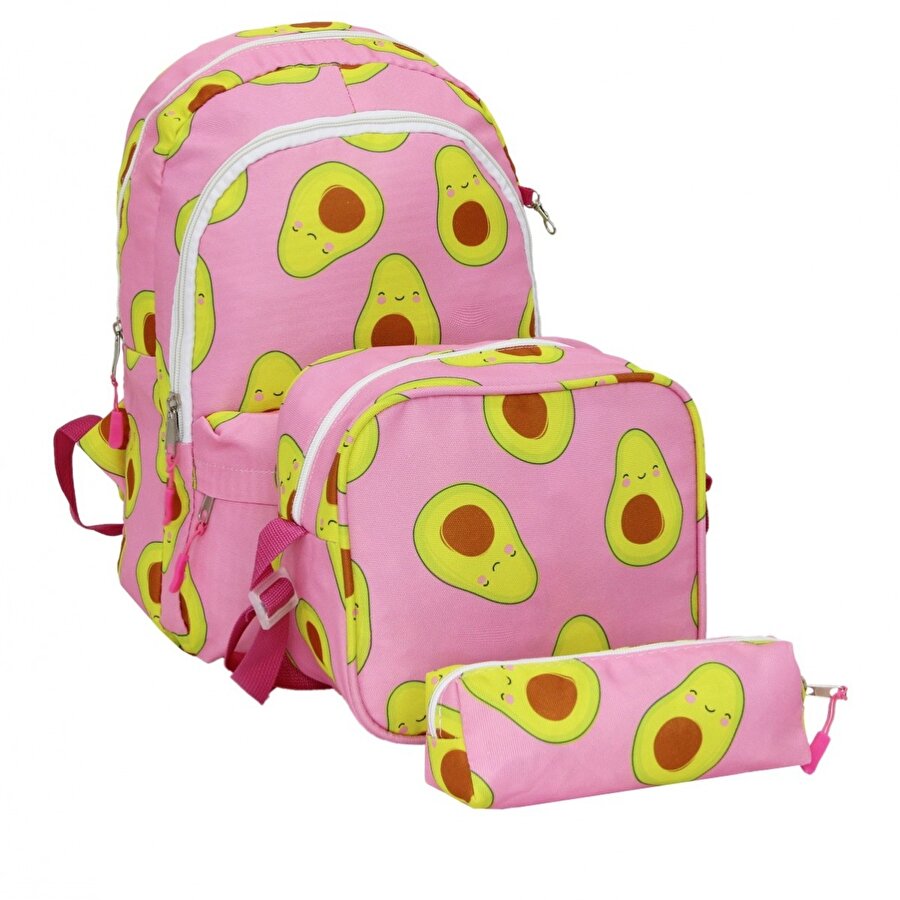 Cambridge Polo Club Kiz Cocuk Cambridge Polo Club Avakado Uclu Okul Canta Seti Plcan2074 200045711 Flo