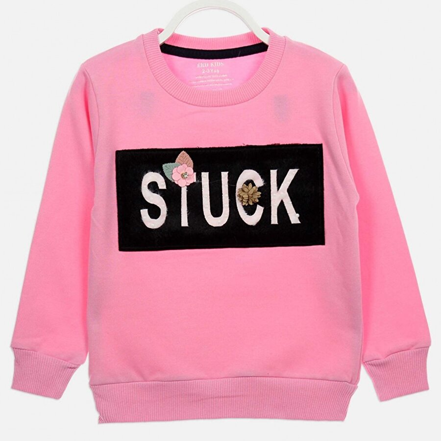 E R D Kids Acik Pembe Mevsimlik Kiz Cocuk Sweatshirt 200047036 Flo