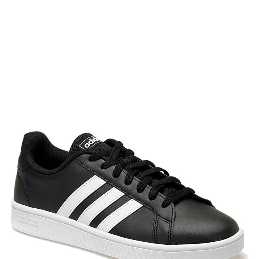 GRAND COURT BASE Siyah Erkek Sneaker Ayakkabı_3