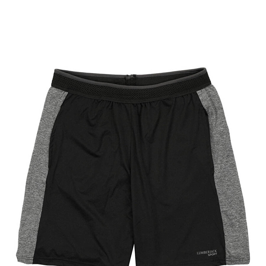 MILAN SHORT Siyah Erkek Eşofman_4