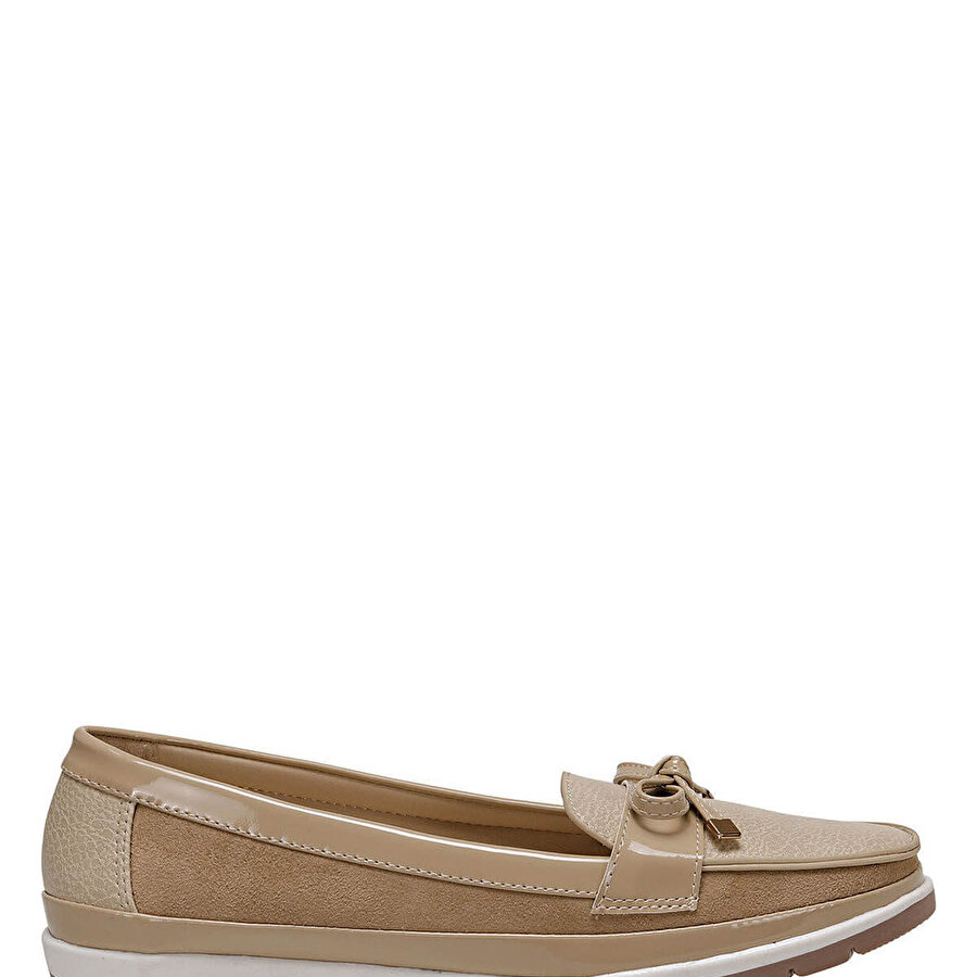 BELTEN Bej Kadın Loafer_1