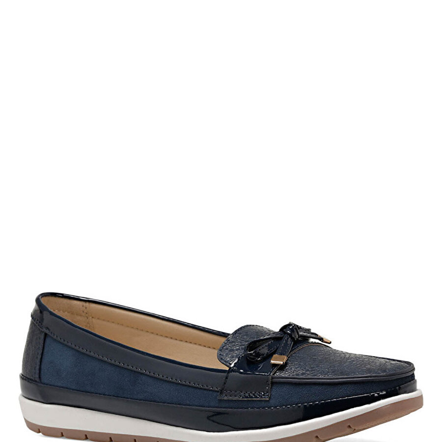 BELTEN Lacivert Kadın Loafer_2
