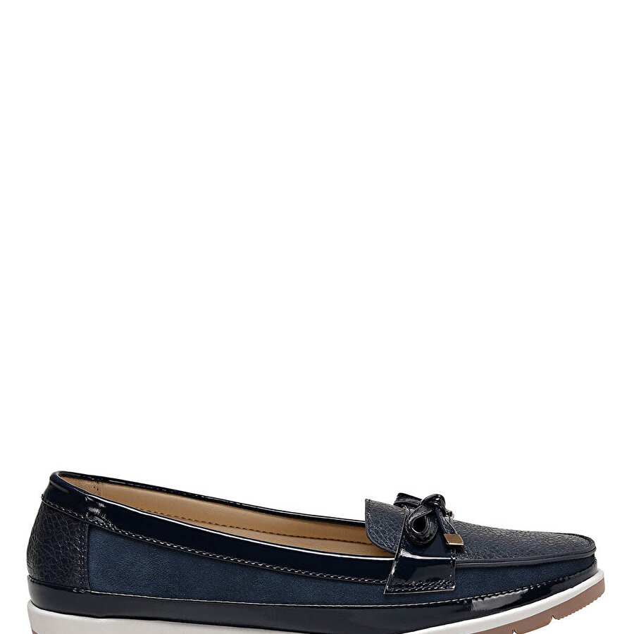 BELTEN Lacivert Kadın Loafer_3