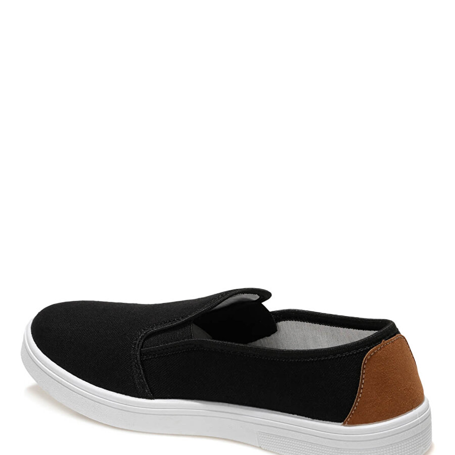 356735.M1FX Siyah Erkek Slip On Ayakkabı_2