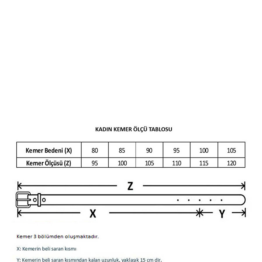 TWIN 1FX Siyah Kadın Kemer_1