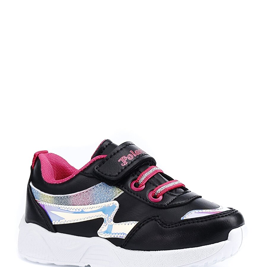 617369.P1PR Siyah Kız Çocuk Fashion Sneaker_0