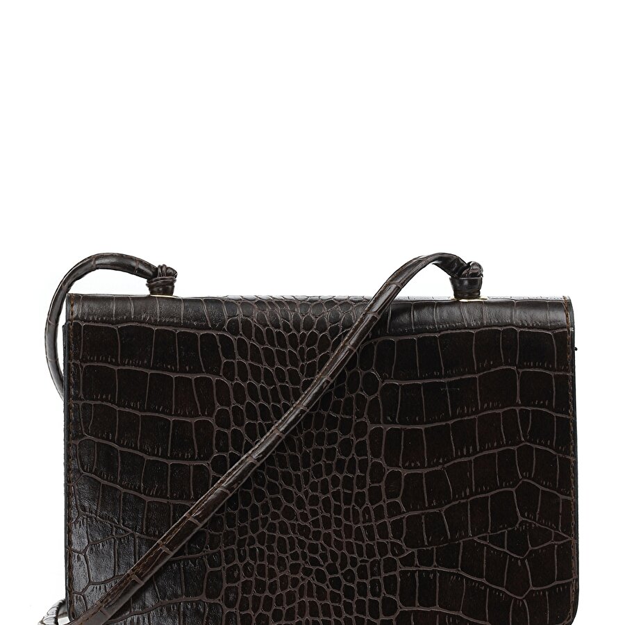 21FWBAG1032 1PR Kahverengi Kadın Çapraz Çanta_3