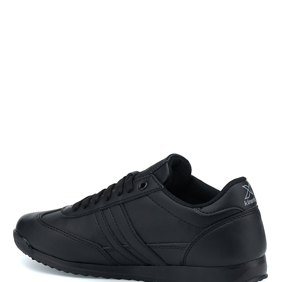 HALLEY PU 1PR Siyah Erkek Çocuk Sneaker_2