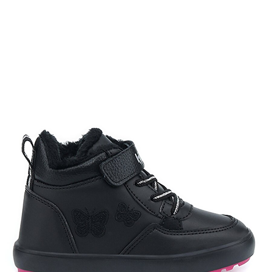LIBER 1PR Siyah Kız Çocuk Sneaker Ayakkabı_1