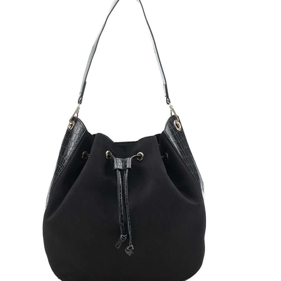 21FWBAG1027 1PR Siyah Kadın Omuz Çantası_0