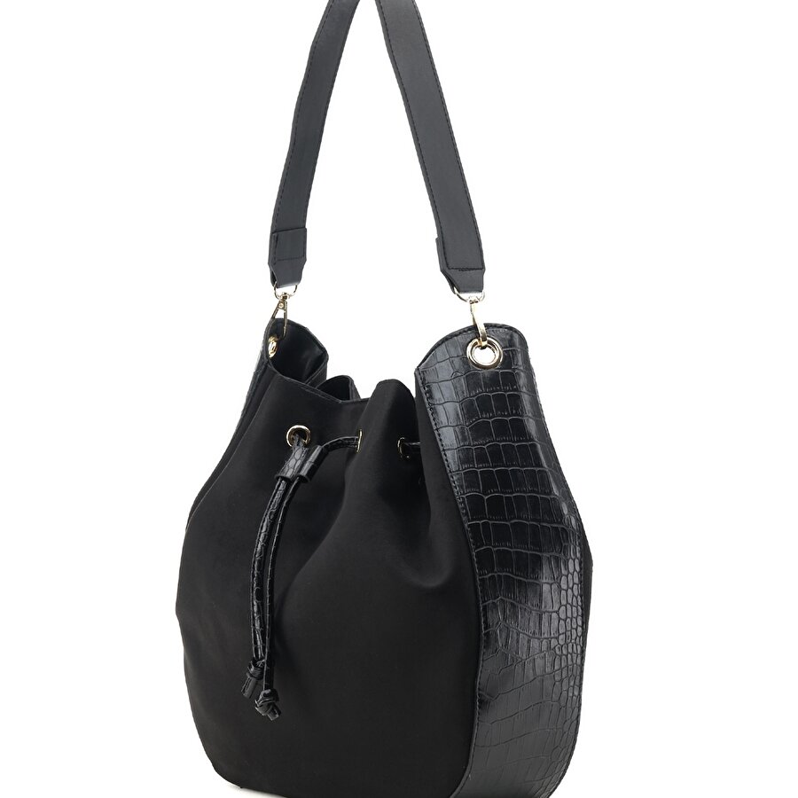 21FWBAG1027 1PR Siyah Kadın Omuz Çantası_1