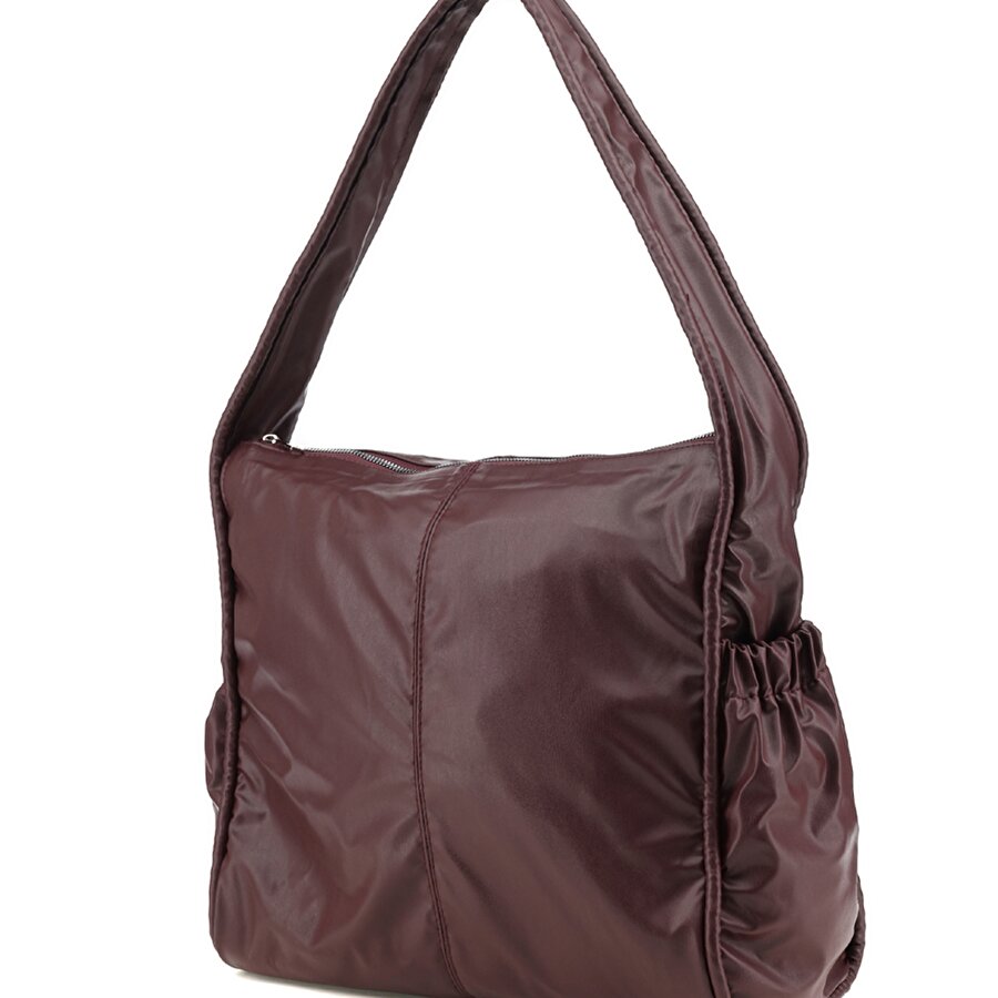 21FWBAG1039 1PR Bordo Kadın Omuz Çantası_1
