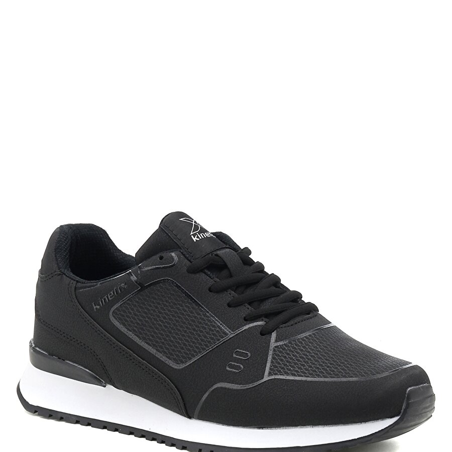 VICTOR PU 1PR Siyah Erkek Sneaker Ayakkabı_0