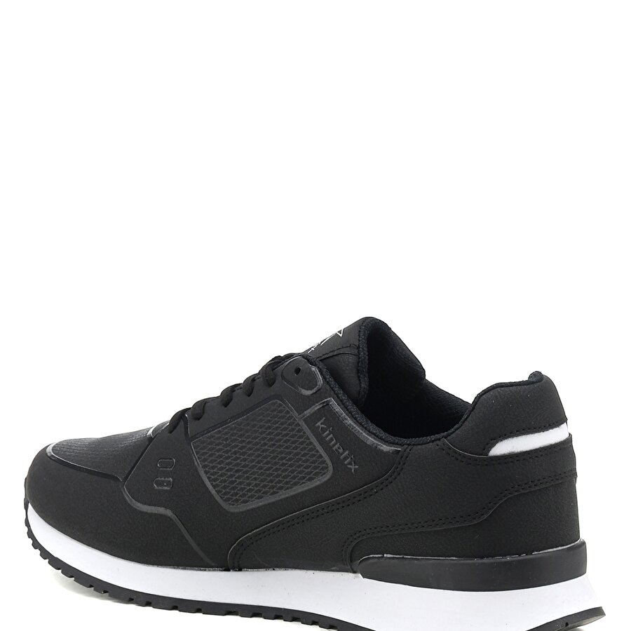 VICTOR PU 1PR Siyah Erkek Sneaker Ayakkabı_2
