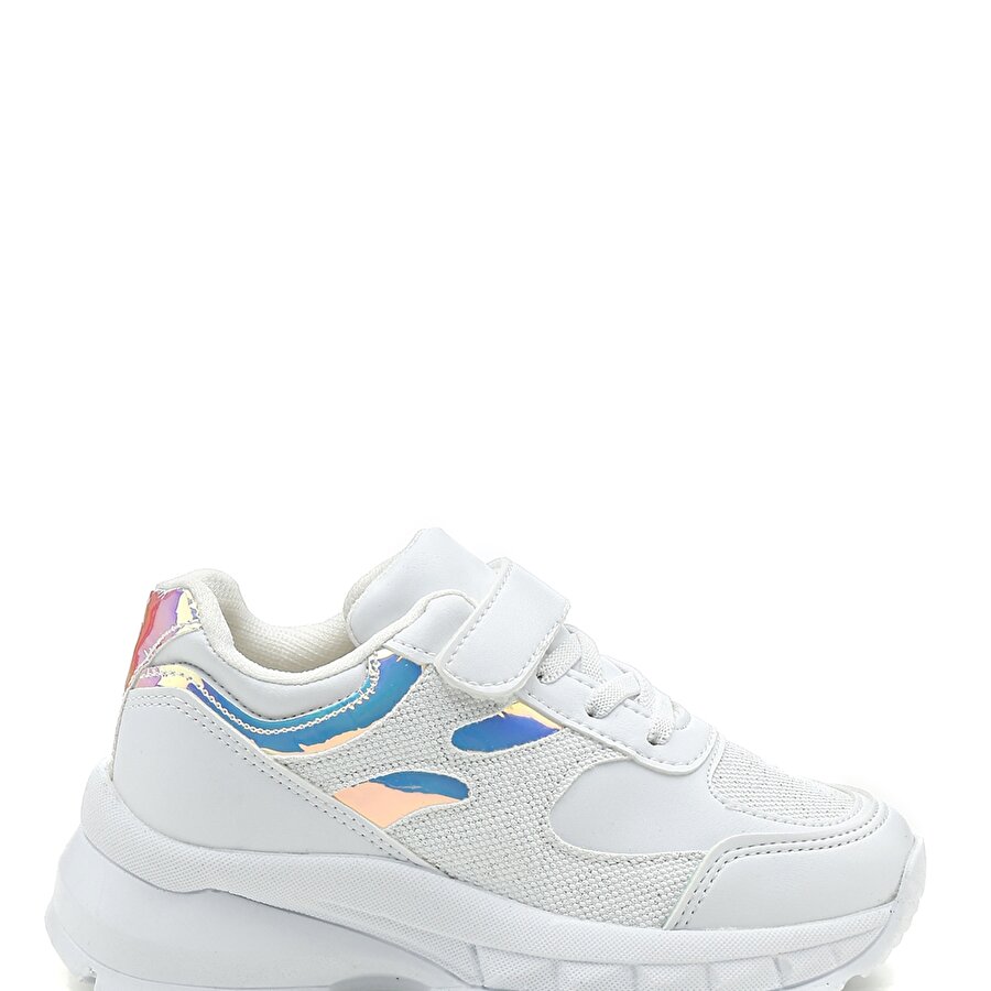 ALVİN 1PR Beyaz Kız Çocuk Fashion Sneaker_1