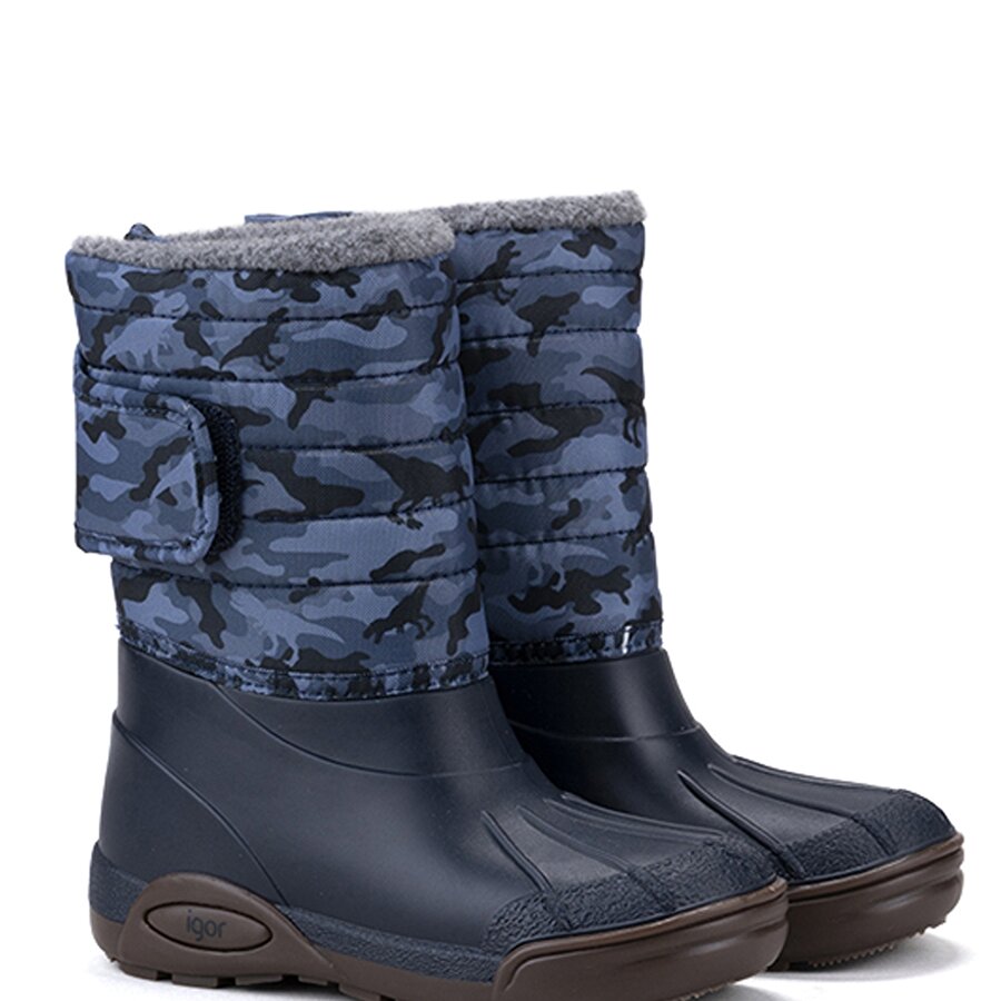 TOPO SKI CAMO Lacivert Erkek Çocuk Kar Botu_0