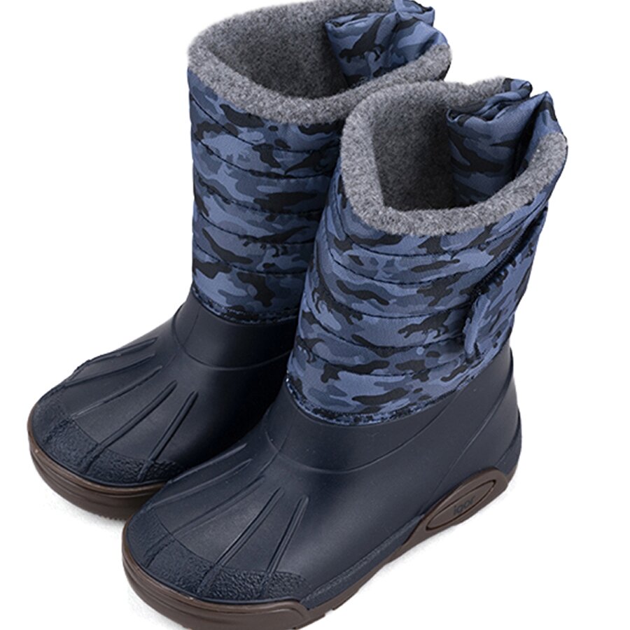 TOPO SKI CAMO Lacivert Erkek Çocuk Kar Botu_2