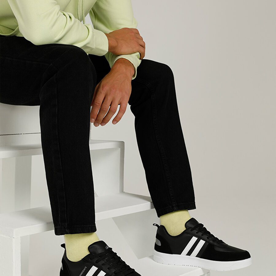 KLAN 1PR Siyah Erkek Sneaker_0