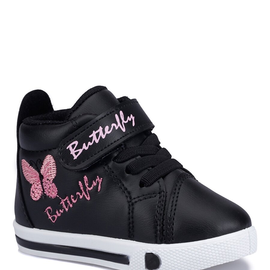 617216.B1PR Siyah Kız Çocuk Sneaker Ayakkabı_0