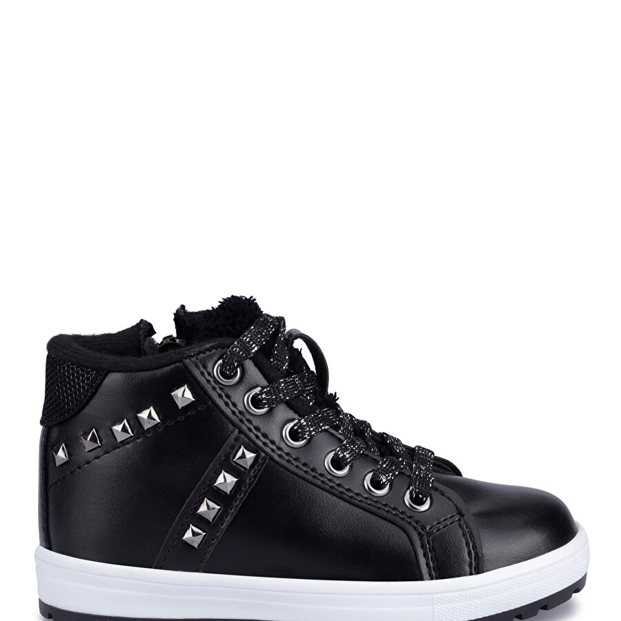 PELLİ 1PR Siyah Kız Çocuk Sneaker Ayakkabı_1