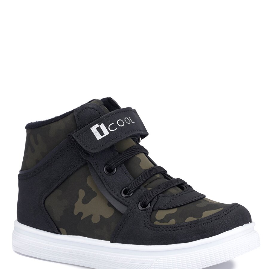 MOLINA 1PR Siyah Erkek Çocuk Sneaker Ayakkabı_0