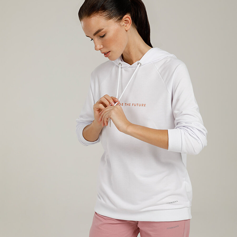 MIRACLE SWEATSHIRT 1PR Beyaz Kadın Sweatshirt_0