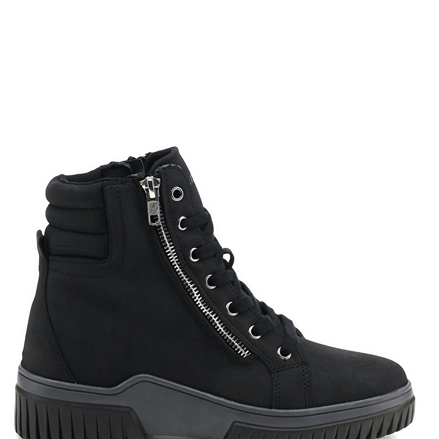 GABREL 1PR Siyah Kadın Sneaker Bot_1