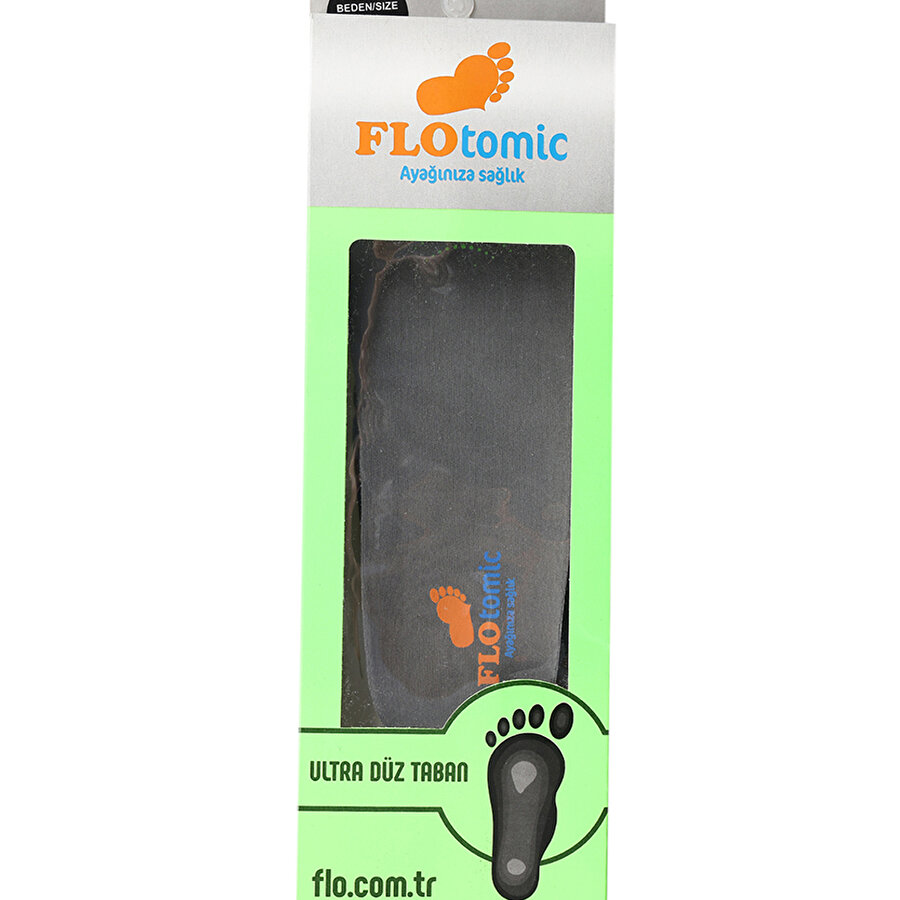 F004-M ULTRA DÜZ TABAN 1F Gri Erkek Tabanlık_0