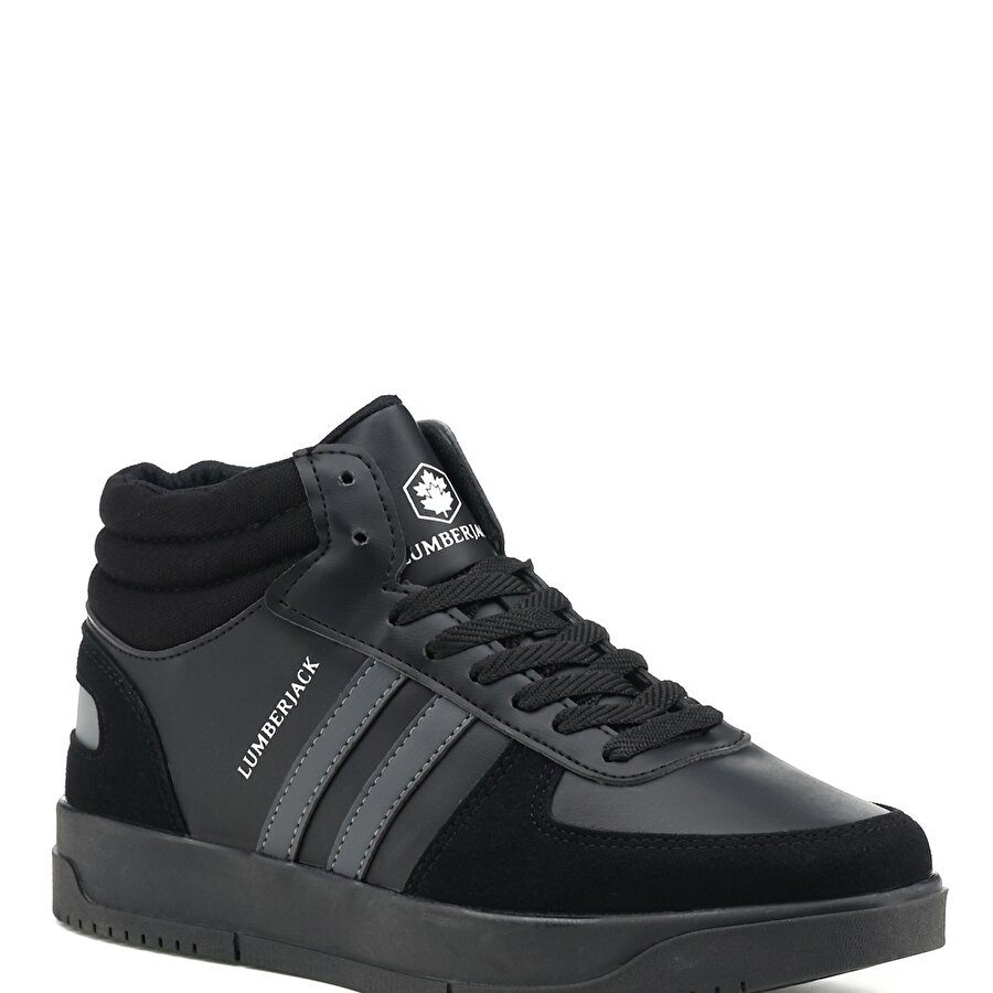 KLAN HI 1PR Siyah Erkek Sneaker Ayakkabı_0