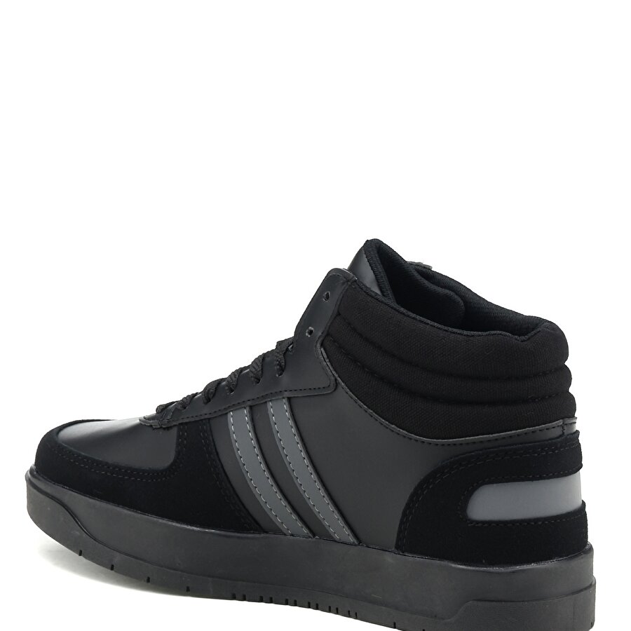 KLAN HI 1PR Siyah Erkek Sneaker Ayakkabı_2