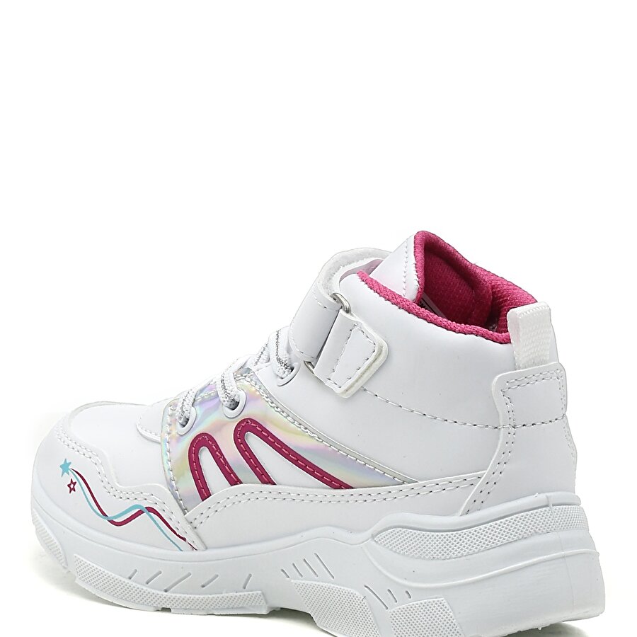 ROSER HI 1PR Beyaz Kız Çocuk Sneaker Ayakkabı_2