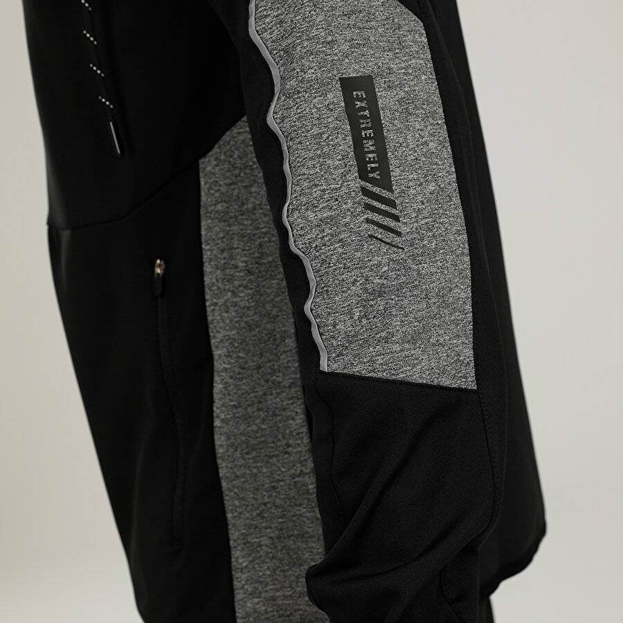 CALDER2 PES TRACK TOP 1PR Siyah Erkek Eşofman_4