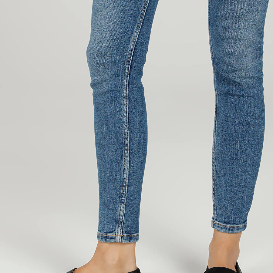 DS21010 1FX Siyah Kadın Loafer Ayakkabı_0