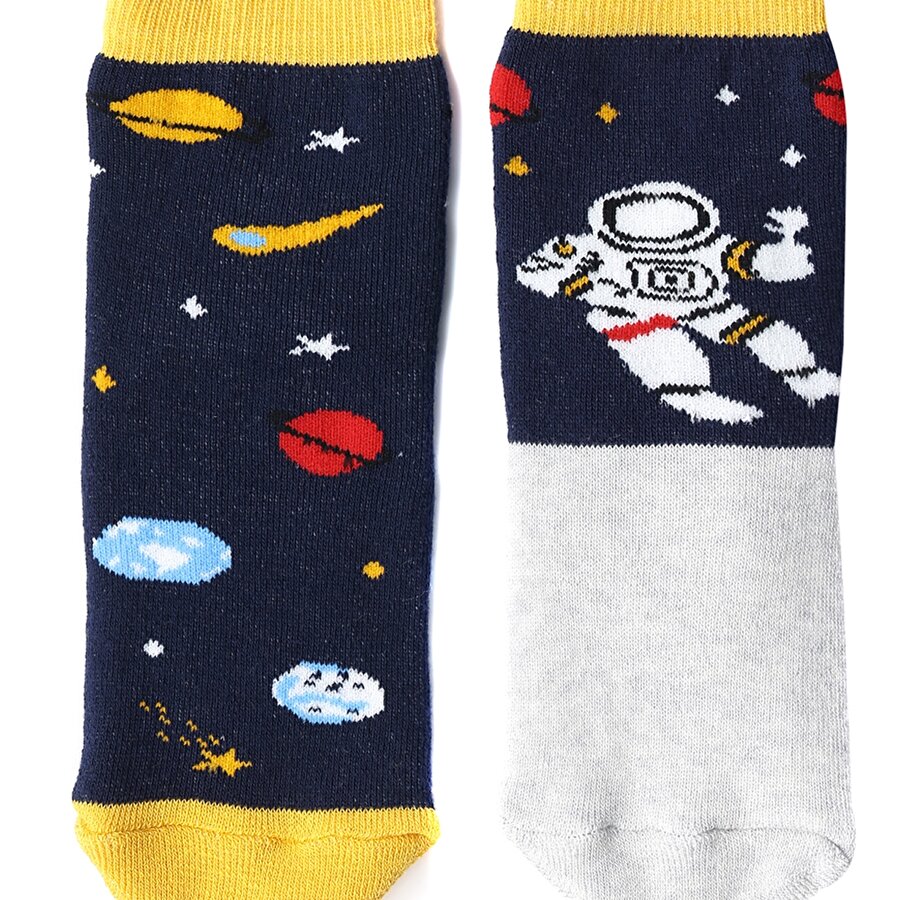 SPACE 2 LI HAVLU SKT-B 1P Lacivert Erkek Çocuk Soket Çorap_0